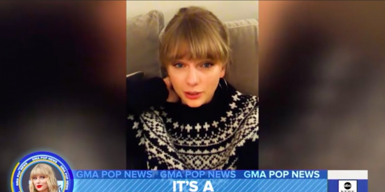 Video: Taylor Swift Announces She's Releases A Christmas Song Tonight!