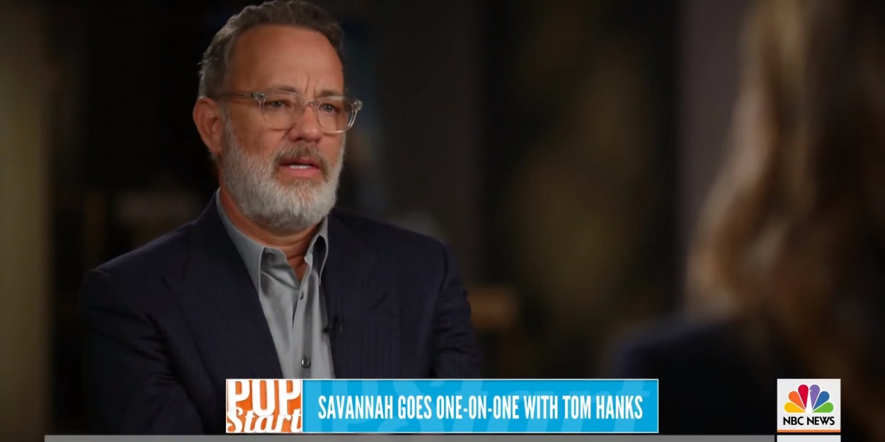 VIDEO: Watch Tom Hanks Interviewed on TODAY SHOW! Video