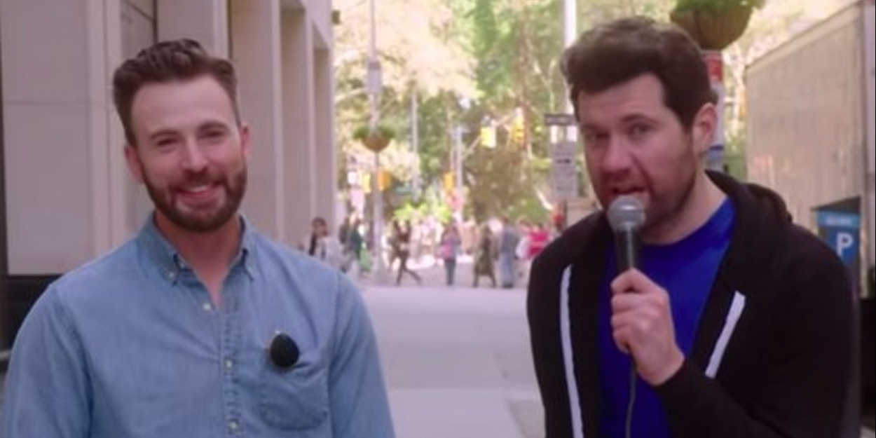 VIDEO: BILLY ON THE STREET Takes to The Streets With Chris Evans! Video
