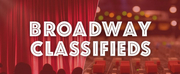 BroadwayWorld Classifieds 5/26