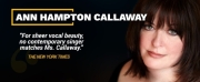 Ann Hampton Callaway Brings Her New Peggy Lee Show To The Music Room, August 7