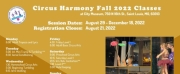 Circus Harmony Flies Into Fall With Classes For All Ages
