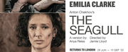 THE SEAGULL Leads Julys Top 10 New London Shows