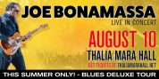 Joe Bonamassa Comes to Thalia Mara Hall Next Month