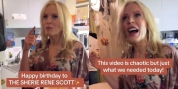 Sherie Rene Scott Sings 'My Strongest Suit' During Birthday Party Video