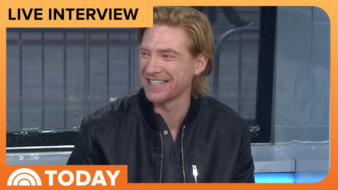 Domhnall Gleeson Teases THE PAPER Season 2 Romance and His Taylor Swift Video Role Photo