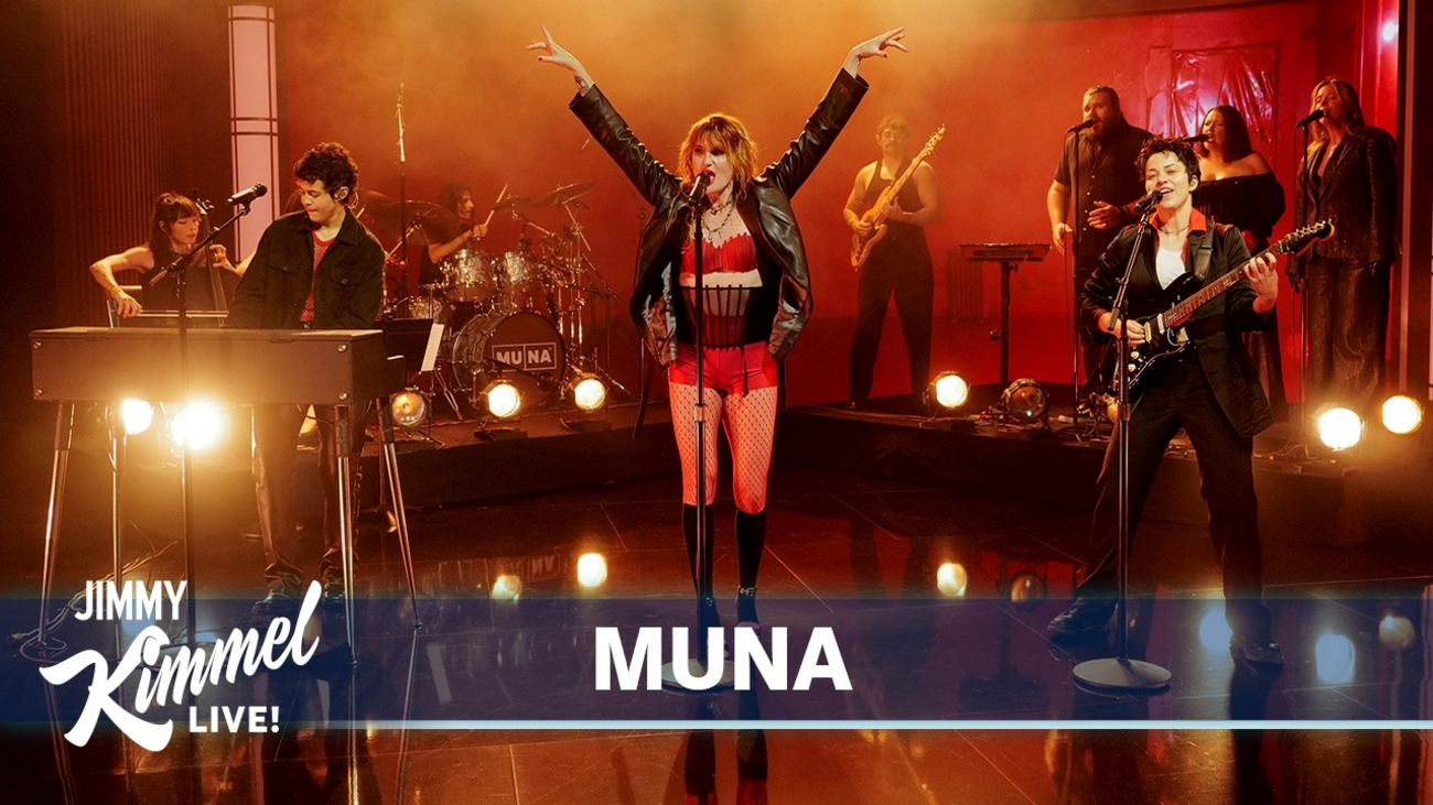 MUNA Performs 'Dancing On The Wall' on JIMMY KIMMEL LIVE