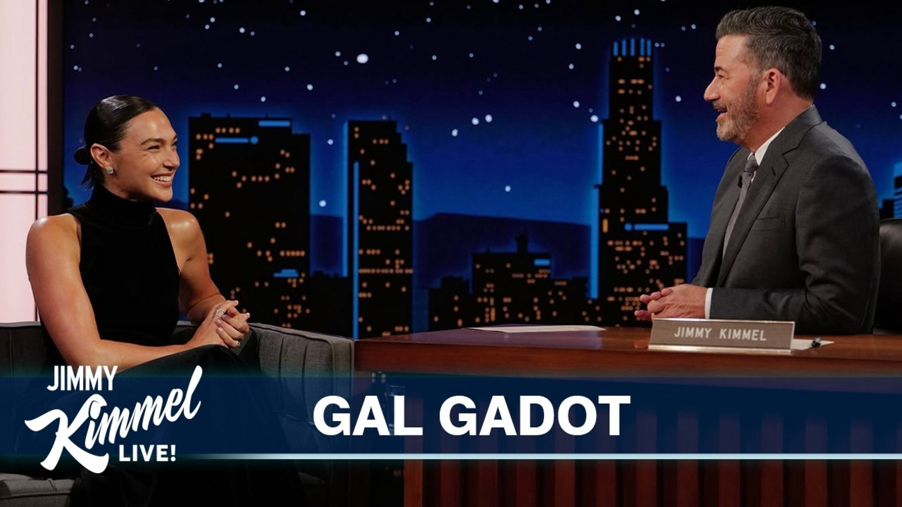 Gal Gadot Talks Madonna, Motherhood on KIMMEL Video