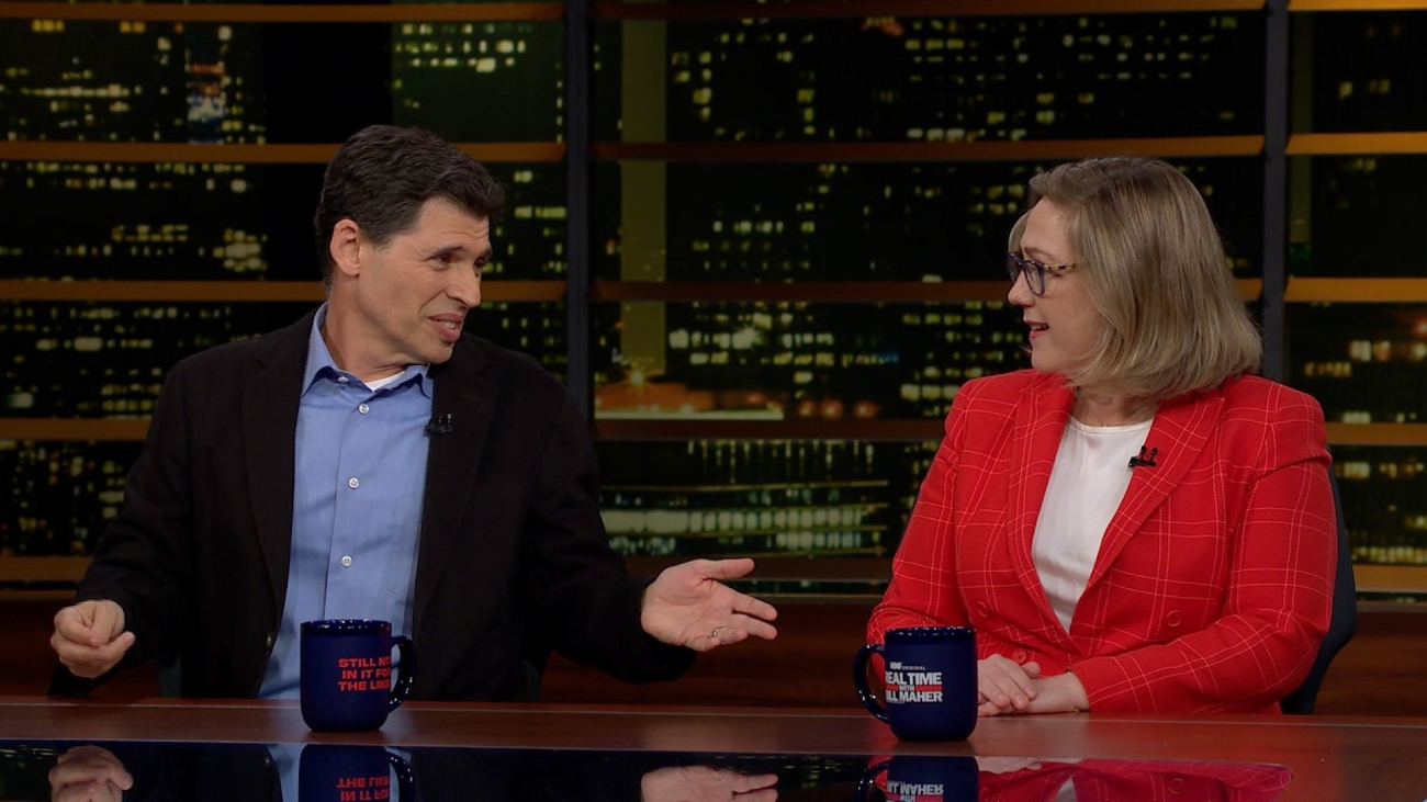 Max Brooks And Sarah Longwell Extend Talk Past REAL TIME Broadcast On HBO Photo
