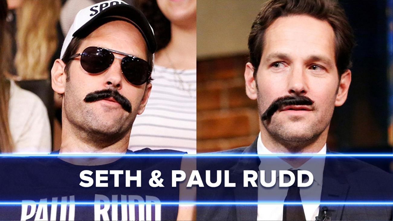 Paul Rudd Recalls Competing Against Jon Hamm for the Same Girl on LATE NIGHT Photo