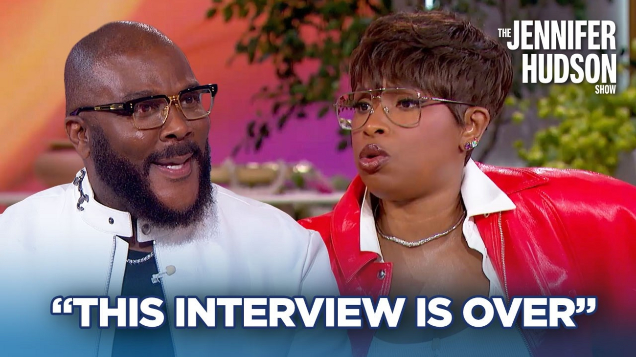 Tyler Perry and Jennifer Hudson Break Into Impromptu Duet on JHUD SHOW Photo