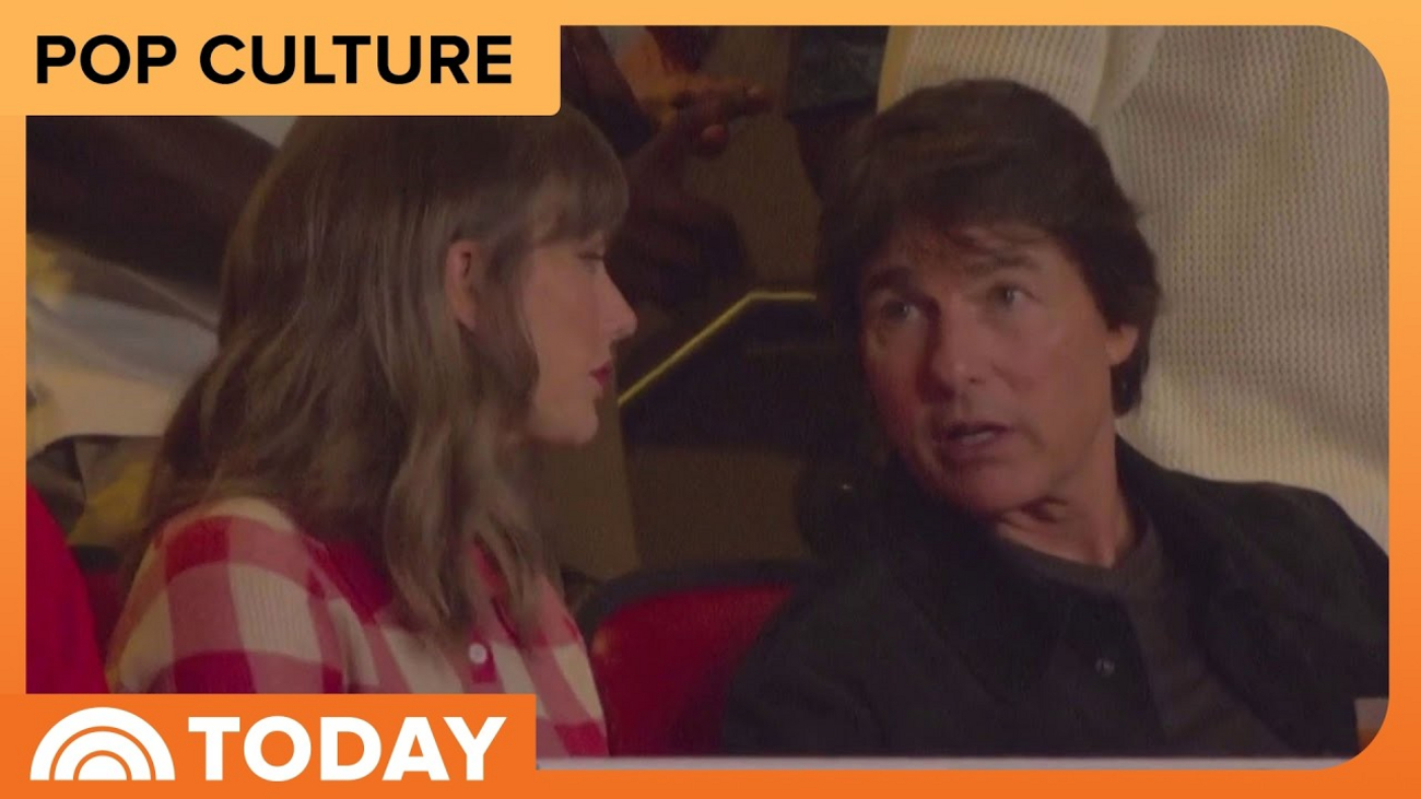 Taylor Swift Skips Emmys, Cheers Travis Kelce Alongside Tom Cruise Video