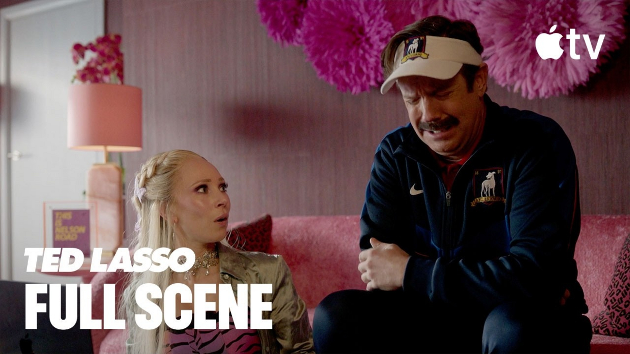 TED LASSO Season 4: Keeley Sets Up Ted's Dating Profile Video