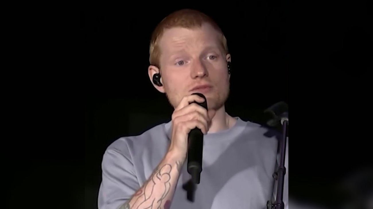 Ed Sheeran Speaks Out on Gaza After Macklemore Dropped as Opening Act Photo