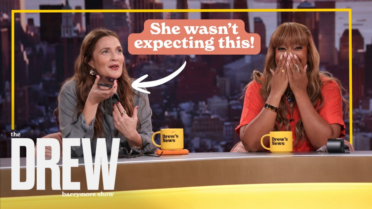 Drew Barrymore Surprises Best Friend With Live On-Air Call Video