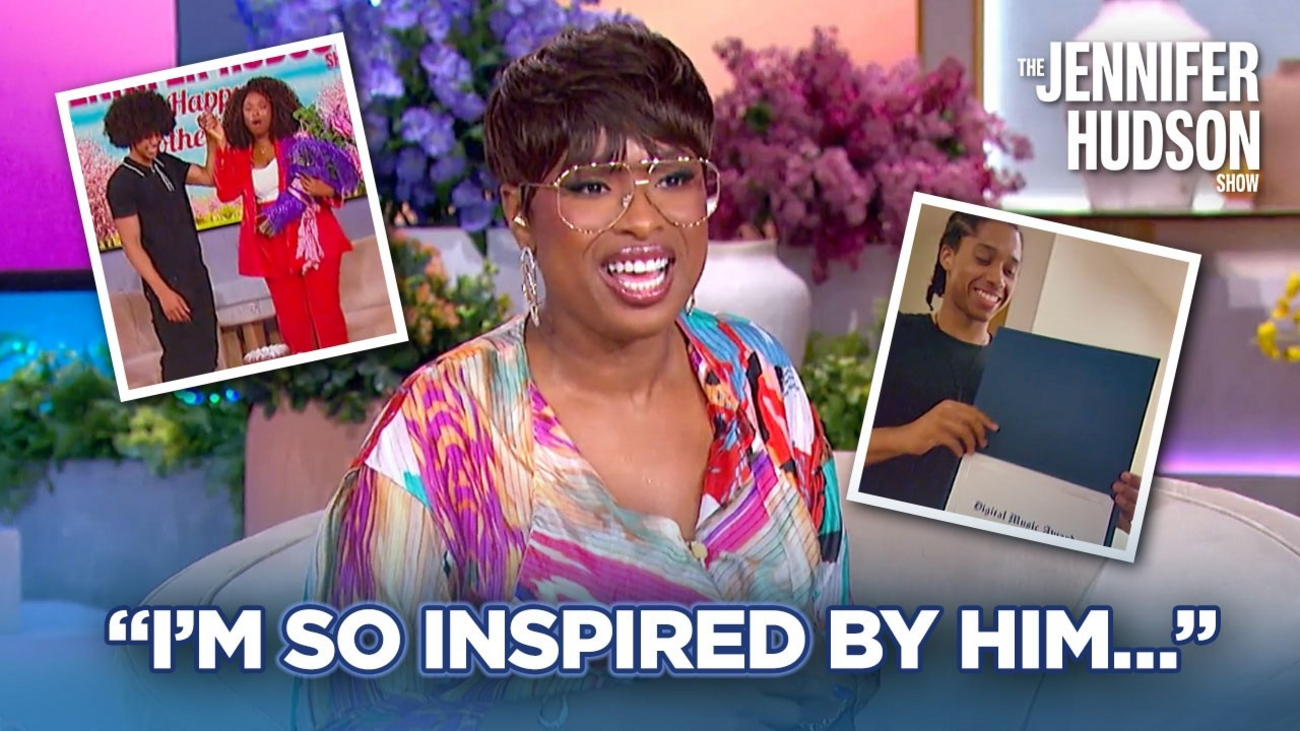 Jennifer Hudson Opens Up About Her Son Becoming a Music Producer Video