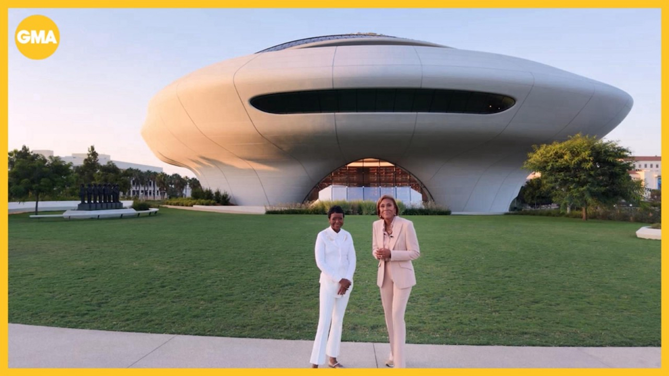 Mellody Hobson Talks Lucas Museum With George Lucas on GMA Video