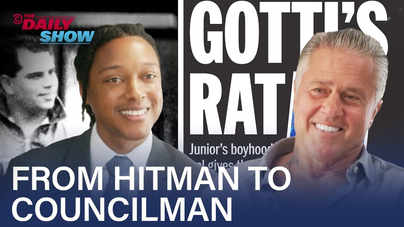 Ex-Mob Enforcer John Alite Explains His Path to NJ Councilman on THE DAILY SHOW Photo