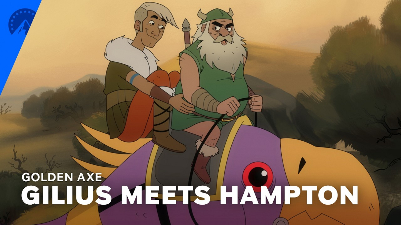GOLDEN AXE First Look: Matthew Rhys and Danny Pudi Meet as Hero and Overeager Squire Video