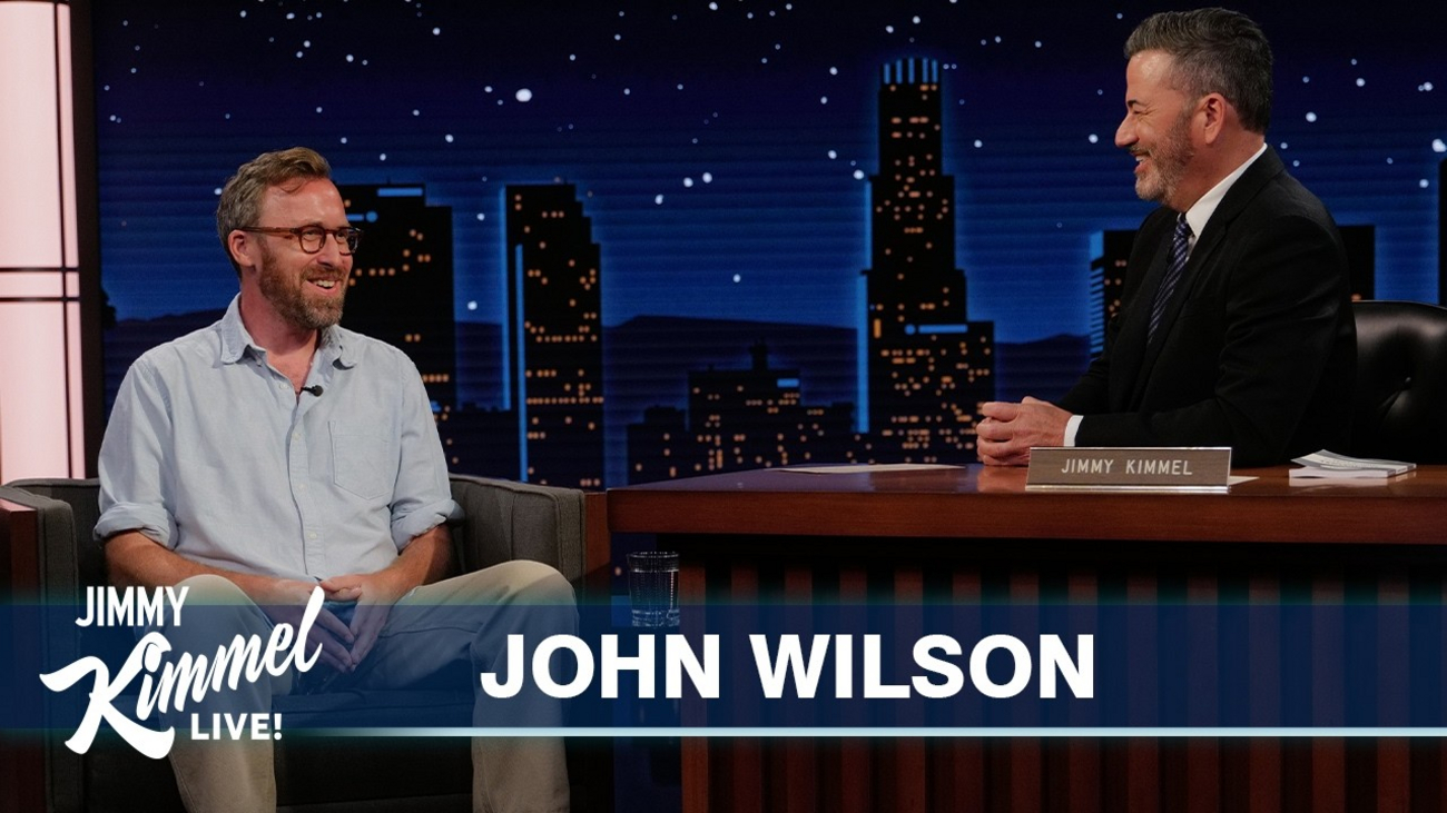 John Wilson Talks THE HISTORY OF CONCRETE on Kimmel Video