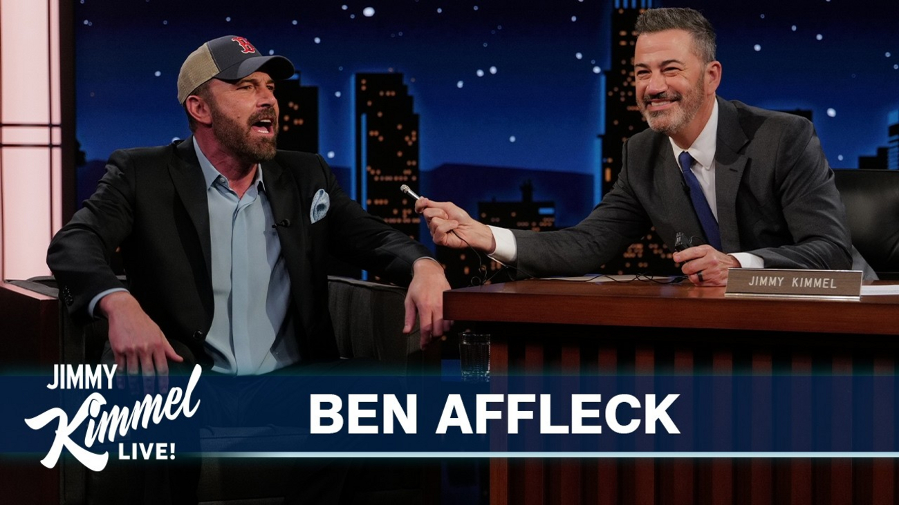 Ben Affleck Talks Kids Teasing Him on Jimmy Kimmel Live