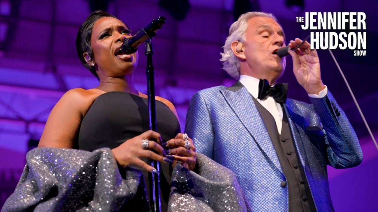Jennifer Hudson Reflects on Her Hollywood Bowl Duet With Andrea Bocelli Photo