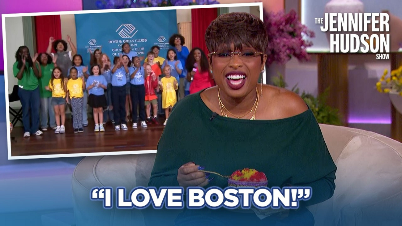 Jennifer Hudson Surprises Boys & Girls Clubs of Boston With Special Visit Video