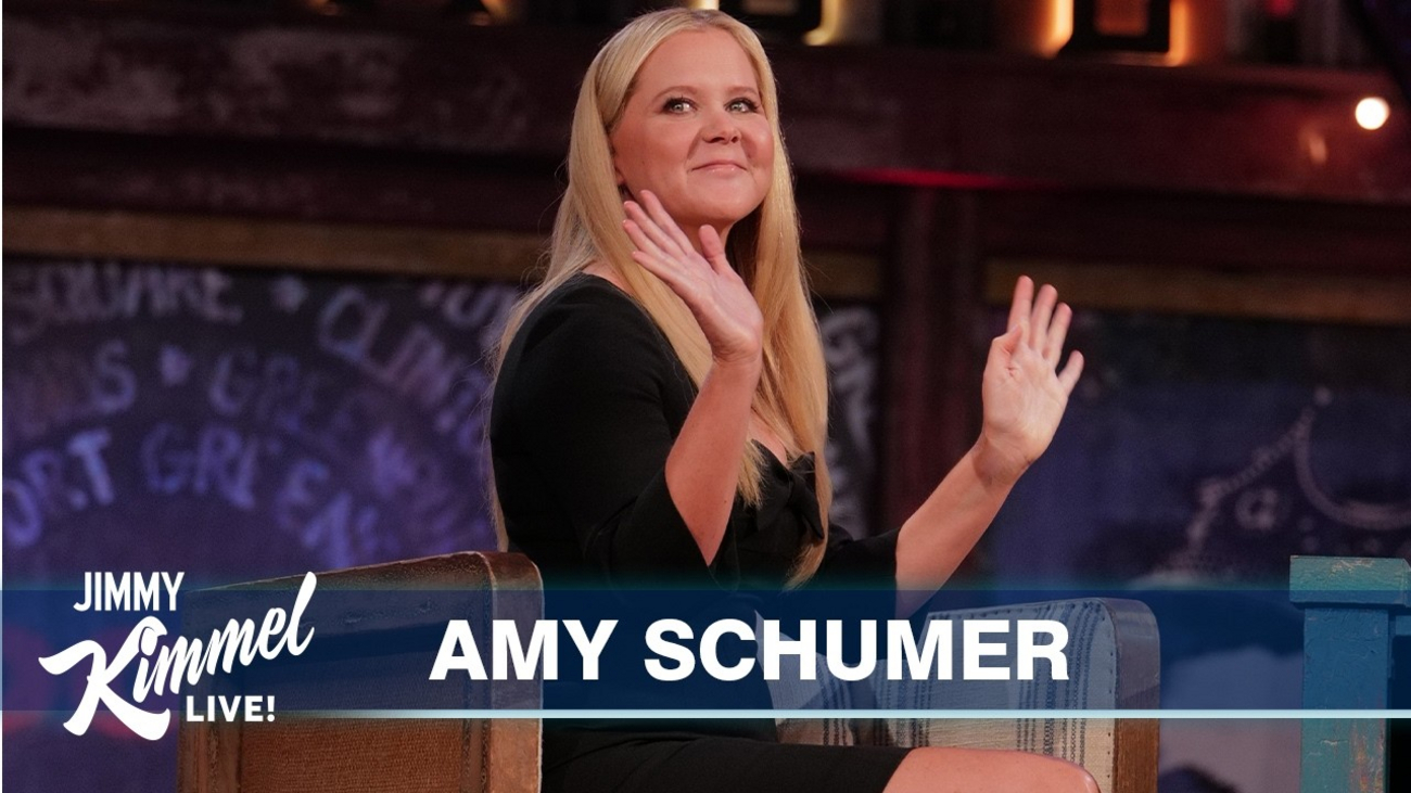 Amy Schumer Talks Judge Judy Appearance, Surf Fail on Kimmel Photo