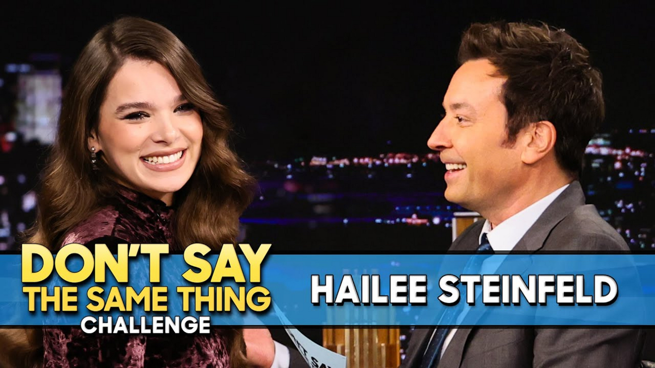 Hailee Steinfeld Plays Fallon's Don't Say the Same Thing Game