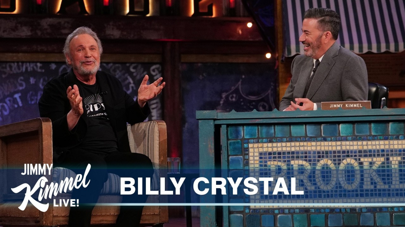 Billy Crystal Talks Broadway's 860 & Palisades Fire on Kimmel Video