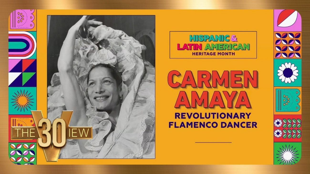 THE VIEW Honors Flamenco Pioneer Carmen Amaya For Hispanic Heritage Month Photo