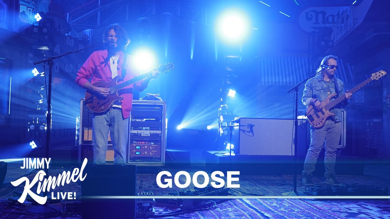 Goose Performs GOOD TIMES // END TIMES on JIMMY KIMMEL LIVE in Brooklyn Photo