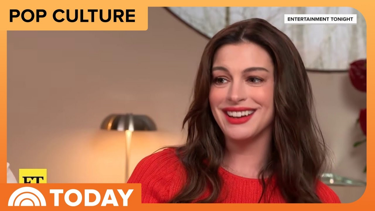 Anne Hathaway Ends VERITY Press Tour By Vanishing in Smoke Photo