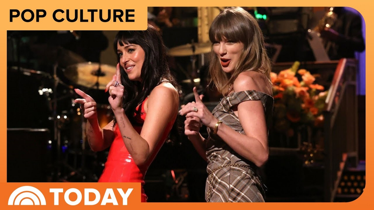 Taylor Swift Crashes Dakota Johnson's SNL Monologue