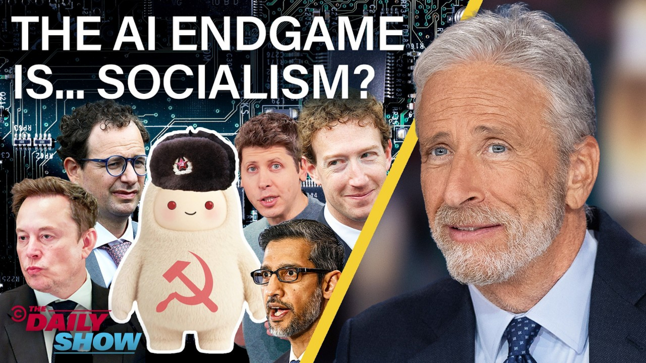 Jon Stewart Grills Meta's Muse AI Chatbot on THE DAILY SHOW Video