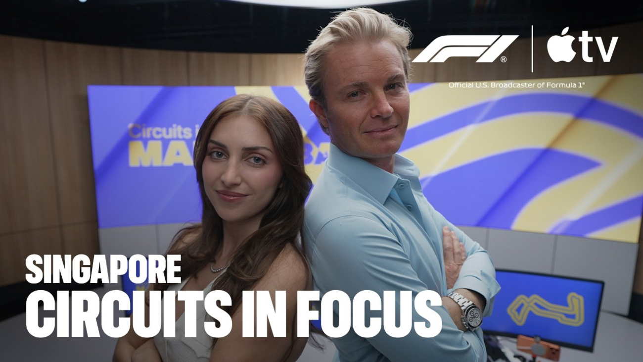 Nico Rosberg, Emelia Hartford Preview Singapore GP Challenges Video