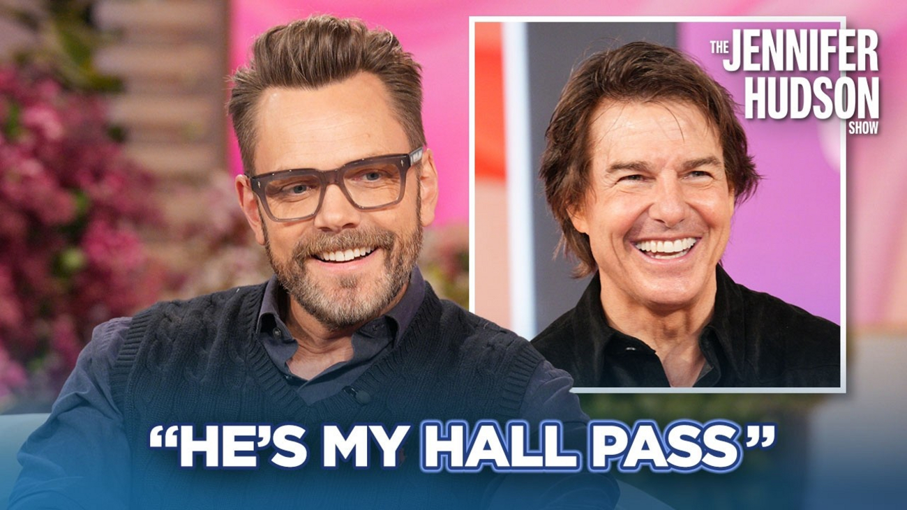 Joel McHale on Meeting Tom Cruise and Bringing Home TV-Set Dogs Photo