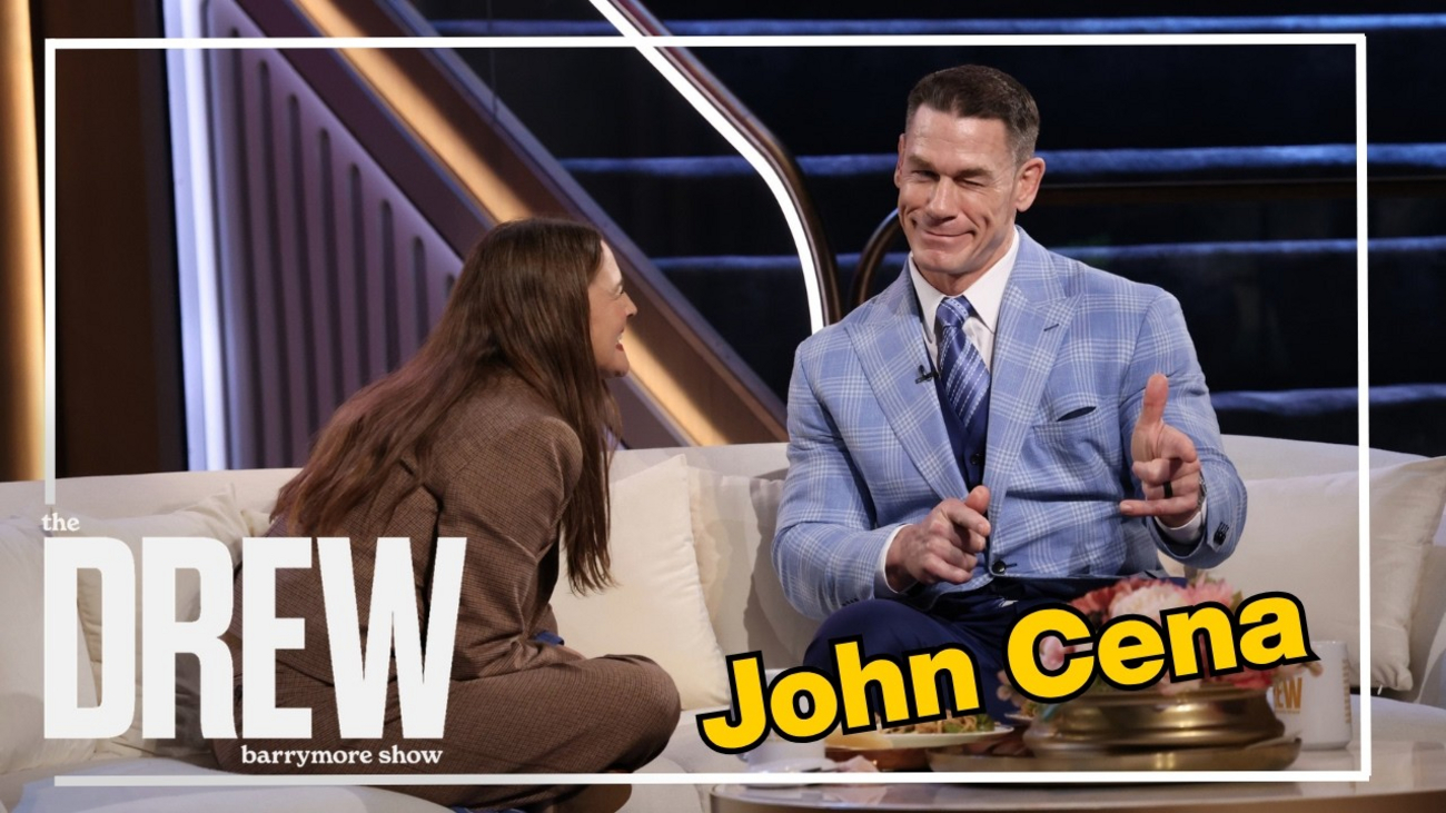 John Cena Bonds With Drew Barrymore Over Matchbox Car Collecting Photo