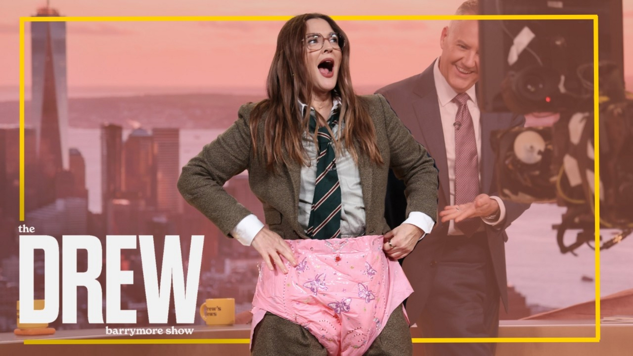 Drew Barrymore Reacts to Concert Fans Wearing Adult Diapers Photo