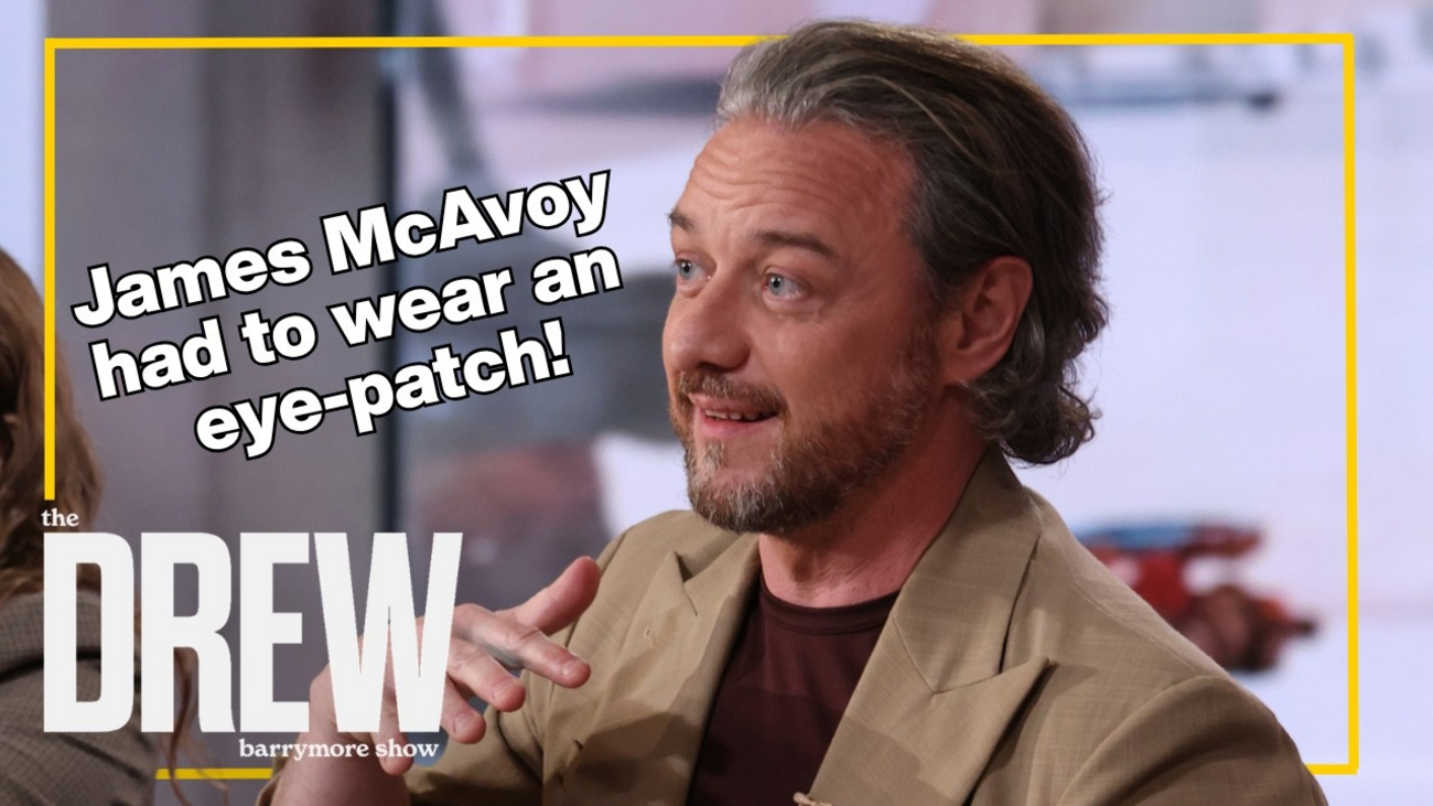 James McAvoy Wore an Eye Patch on Set After Stress-Induced Illness Video