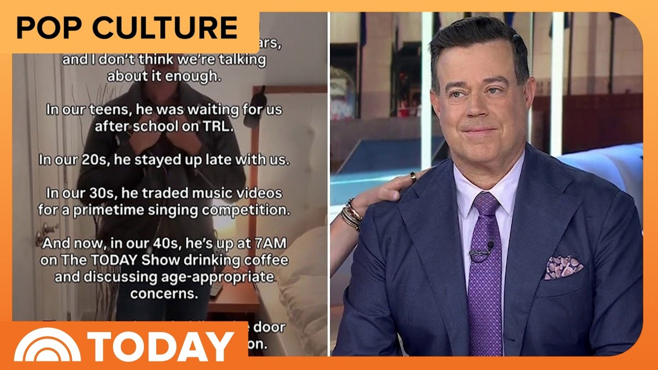 Carson Daly Responds to Viral Millennial Tribute Posts Video