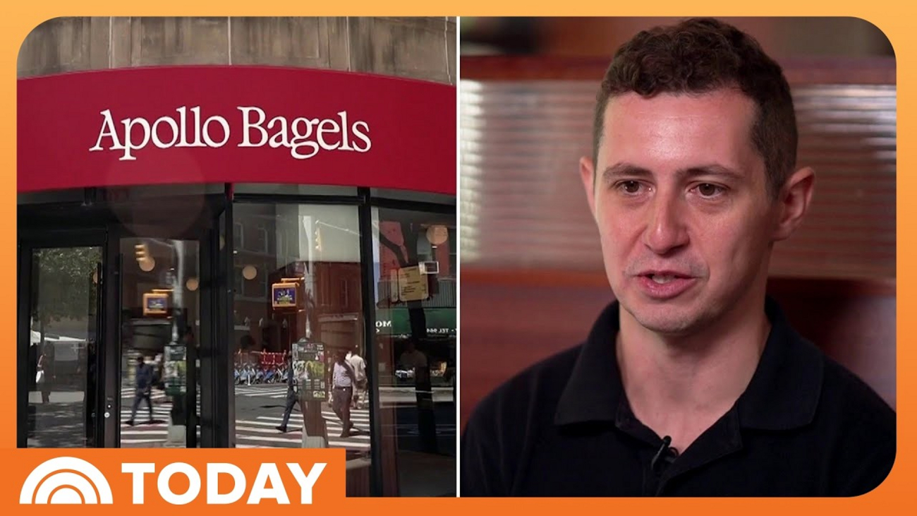 Apollo Bagels Co-Founder Talks Viral Lines, SNL Parody Photo
