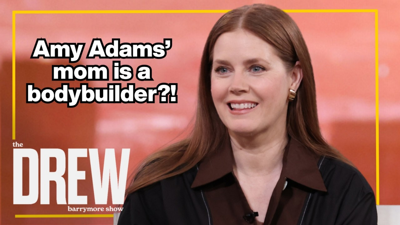 Amy Adams on Her Mom's Path From 7 Kids to Bodybuilder Video