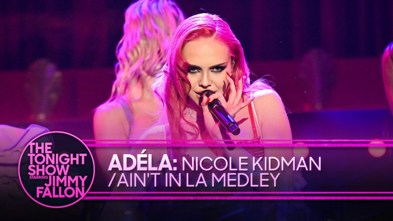 ADÉLA Performs 'Nicole Kidman'/'Ain't In LA' Medley On Fallon Photo