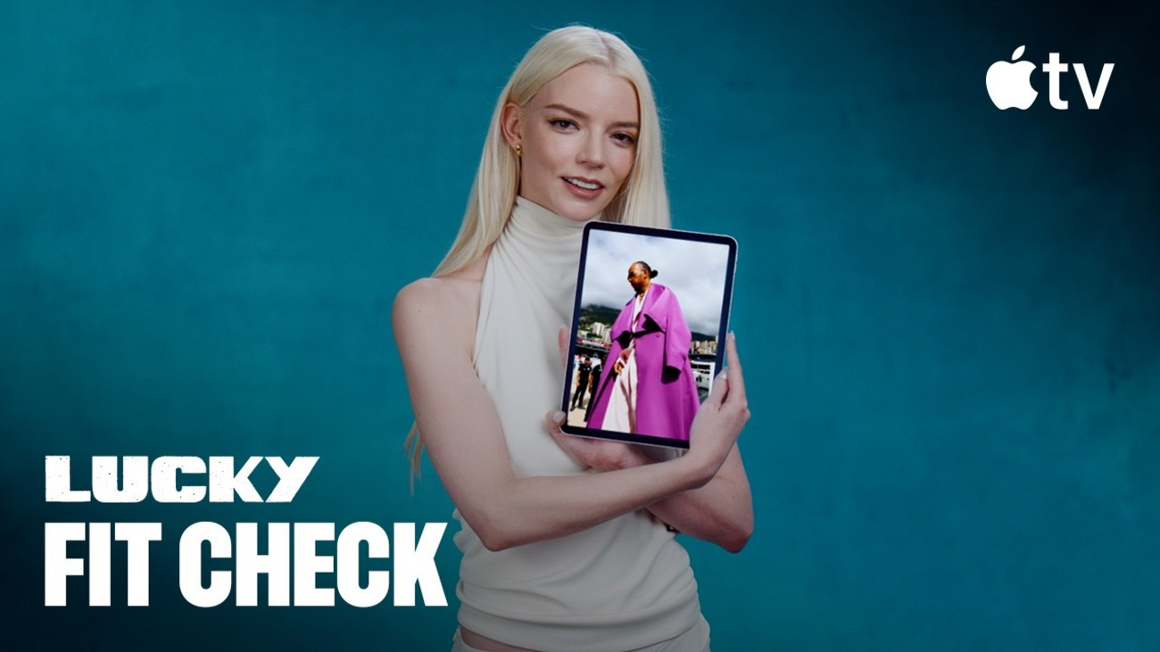 Anya Taylor-Joy Talks Lewis Hamilton's Style for LUCKY Promo Video