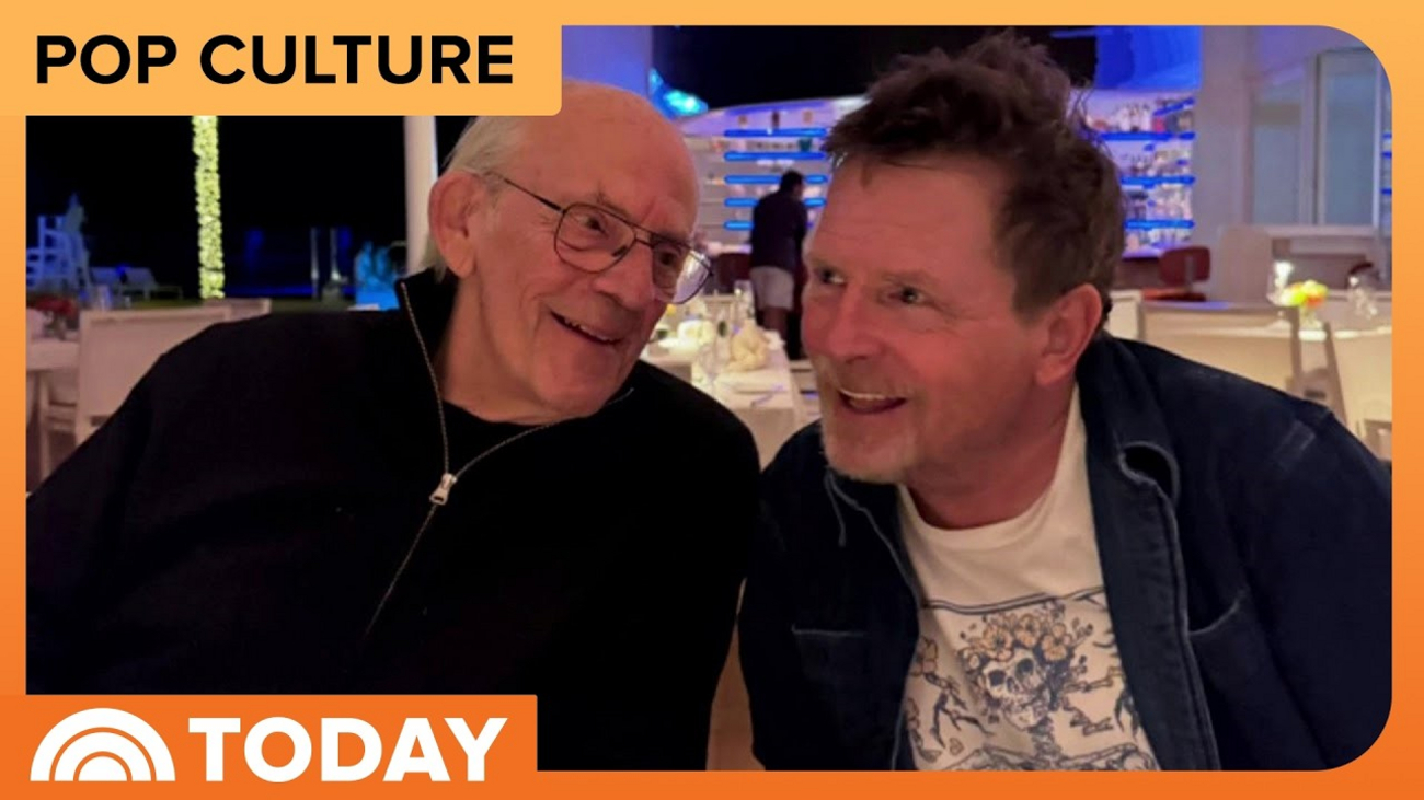 Michael J. Fox Marks Christopher Lloyd's 88th Birthday Photo