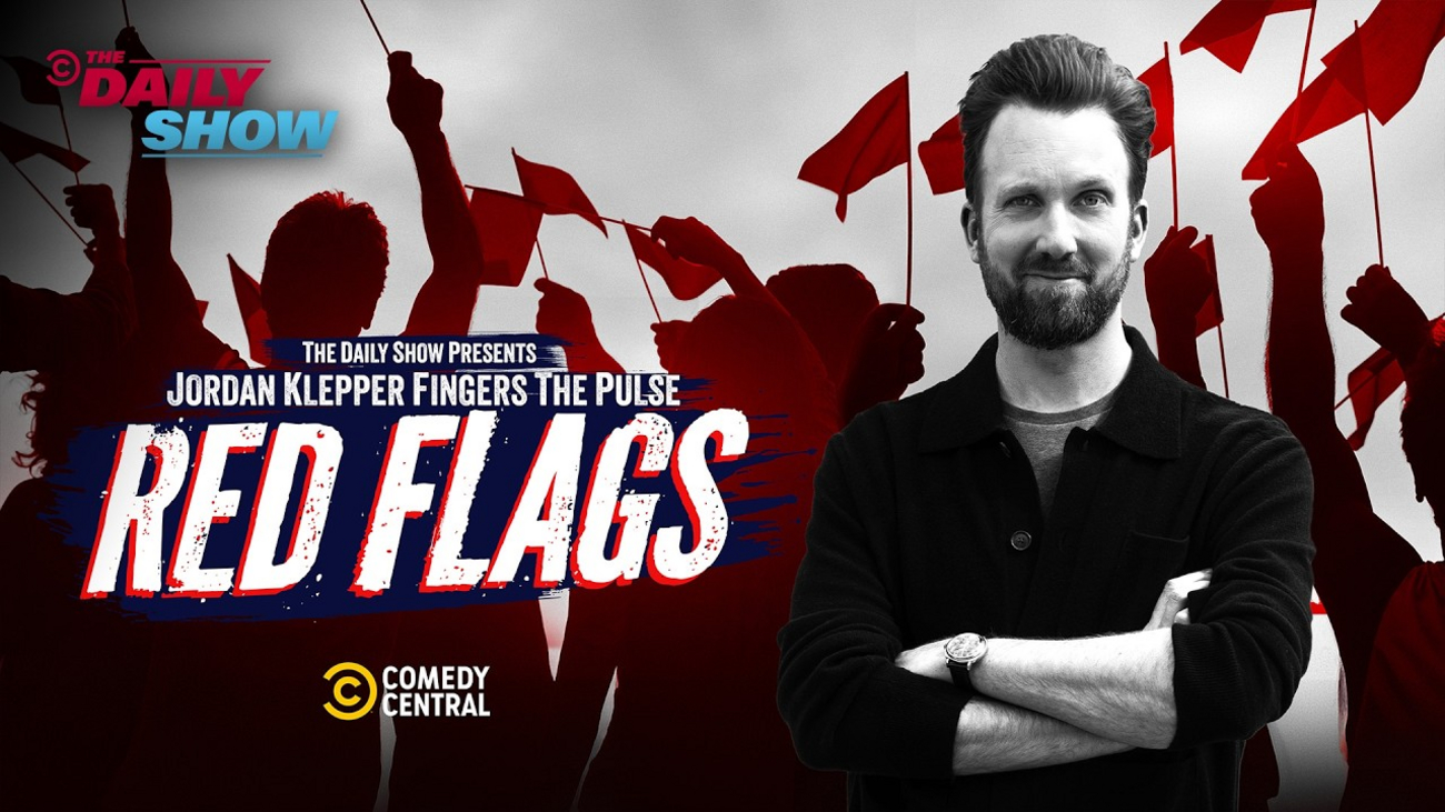 Jordan Klepper Hits GOP Campaign Trail in New Special Red Flags Photo