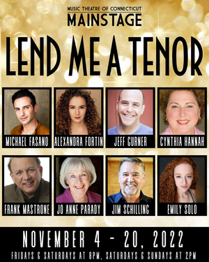 Frank Mastrone, Jeff Gurner & More to Star in LEND ME A TENOR at Music Theatre of Connecticut 