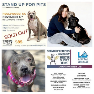 Rebecca Corry Stands Up For Pits At Hollywood Improv 
