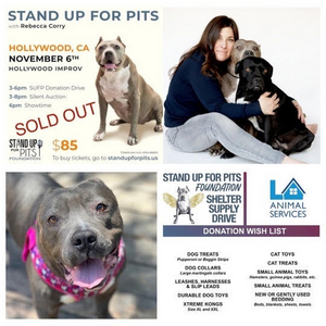 Rebecca Corry Stands Up For Pits At Hollywood Improv Image